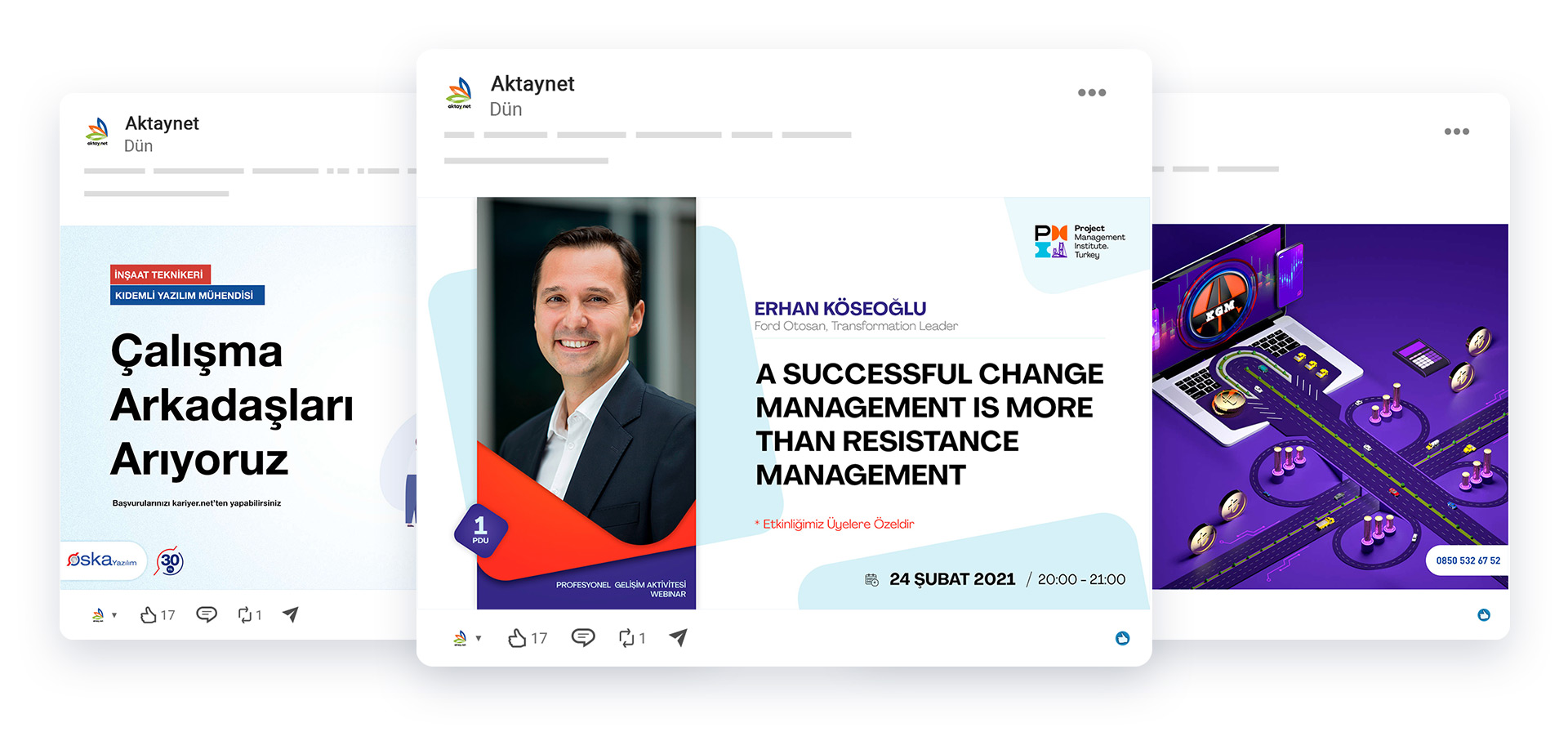 LinkedIn Post Tasarımları