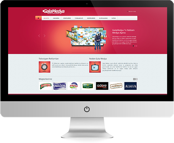 Gala Medya responsive web tasarımı, Mac