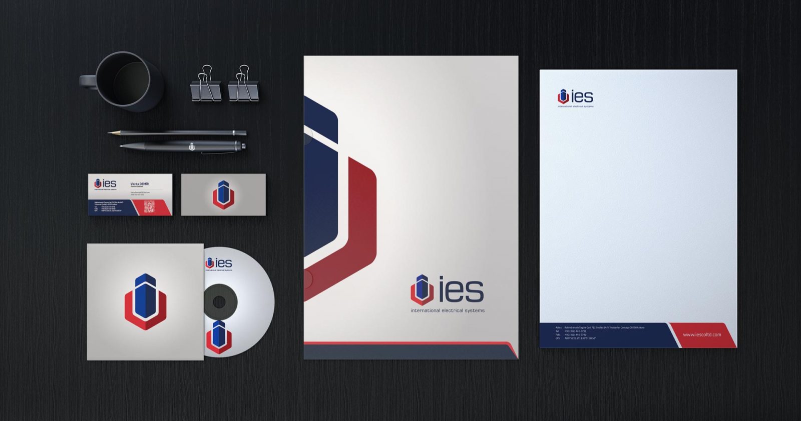 Ies Logo Ve Kurumsal Kimlik Tasarımını Tamamladık 16 Ies Logo Kurumsal Kimlik Tasarimi Bp