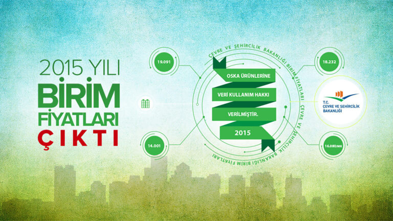 MaliyetBul Mobil 2015 Yılı Birim Fiyatları Çıktı Kampanya Görseli Tasarımı