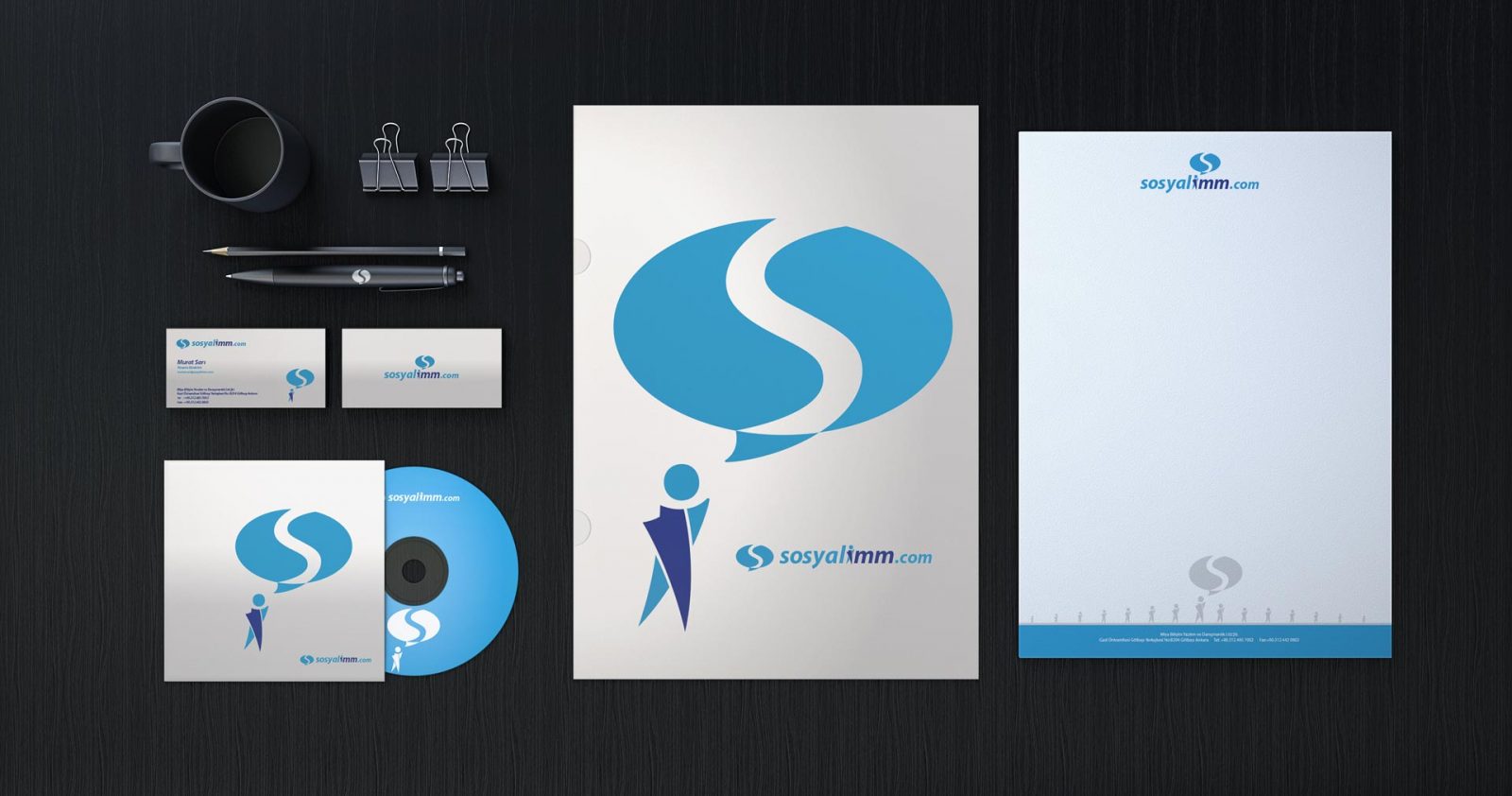 Sosyalimm Logo Kurumsal Kimlik Tasarımı BP