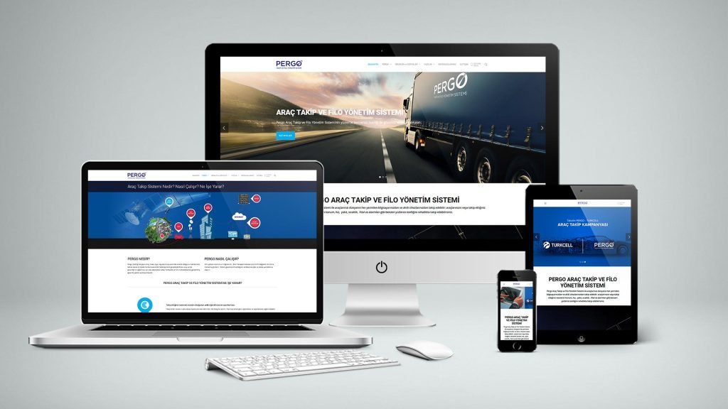 Pergo Araç Takip Web Sitesi Tasarımı Features
