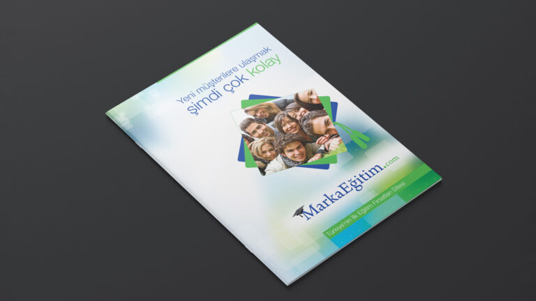 Katalog Tasarımı, Broşür Tasarımı 9 Marka Eğitim Broşür Tasarımı 01