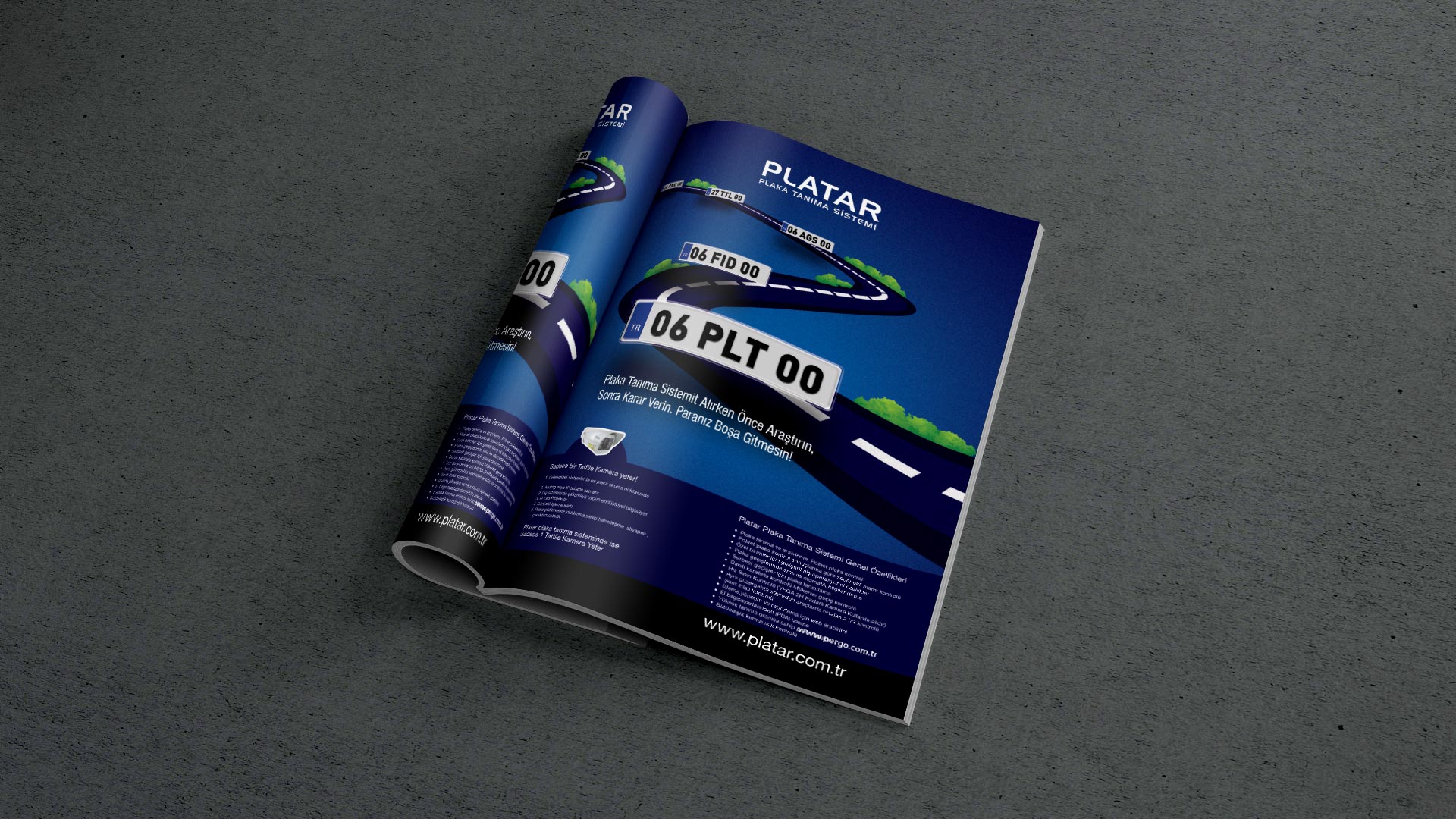 Platar Dergi Reklam Sayfası Tasarımı Features