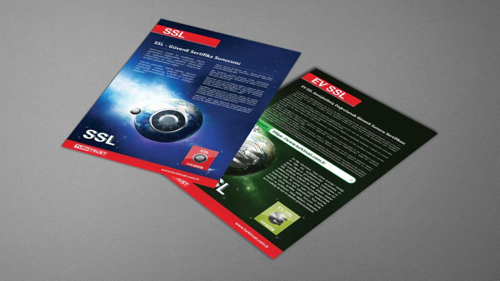 Türktrust Flyer Tasarımları Features