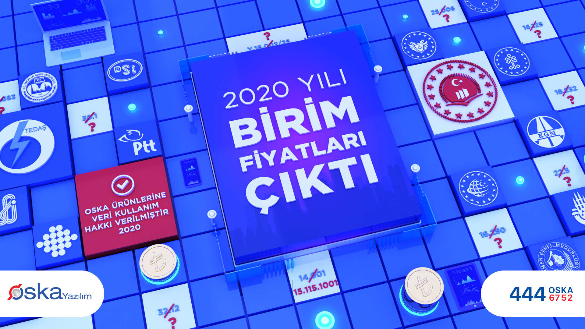 2020 Yılı Birim Fiyatları Çıktı Sosyal Medya Twitter Post Tasarımı
