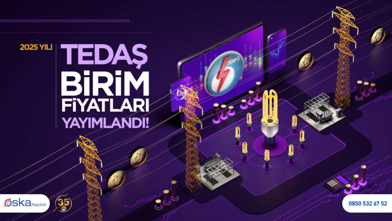 TEDAŞ 2025 Yılı Birim Fiyatları Yayımlandı Sosyal Medya Twitter Post Tasarımı