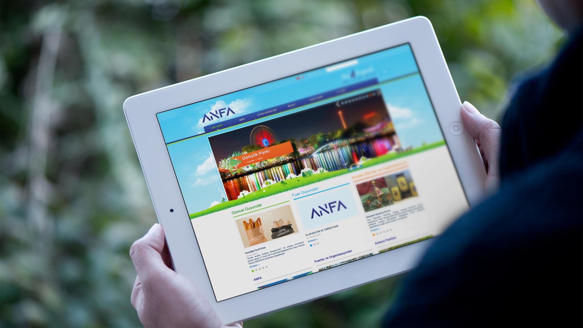 ANFA Kurumsal Web Sitesi Tasarımı 02