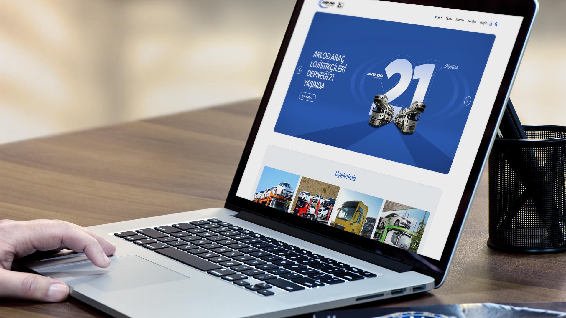 Arlod Dernek Web Sitesi Tasarımı 2