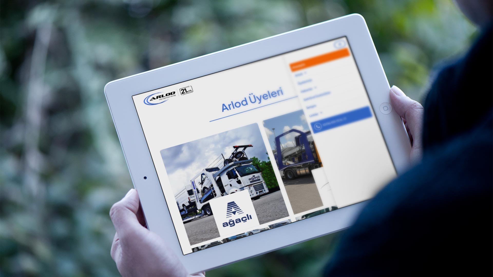 Arlod Dernek Web Sitesi Tasarımı 3