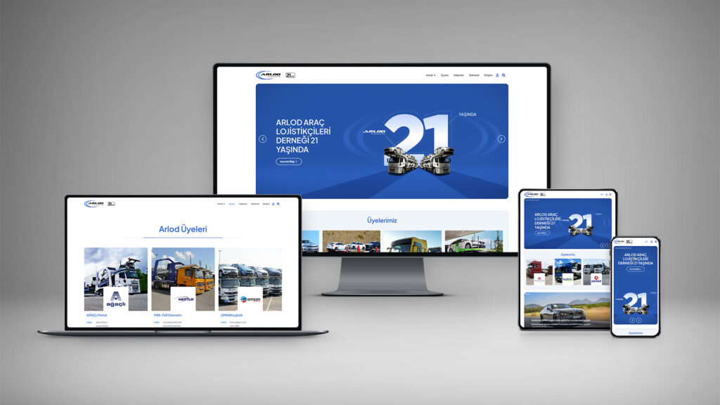Arlod Dernek Web Sitesi Tasarımı Features