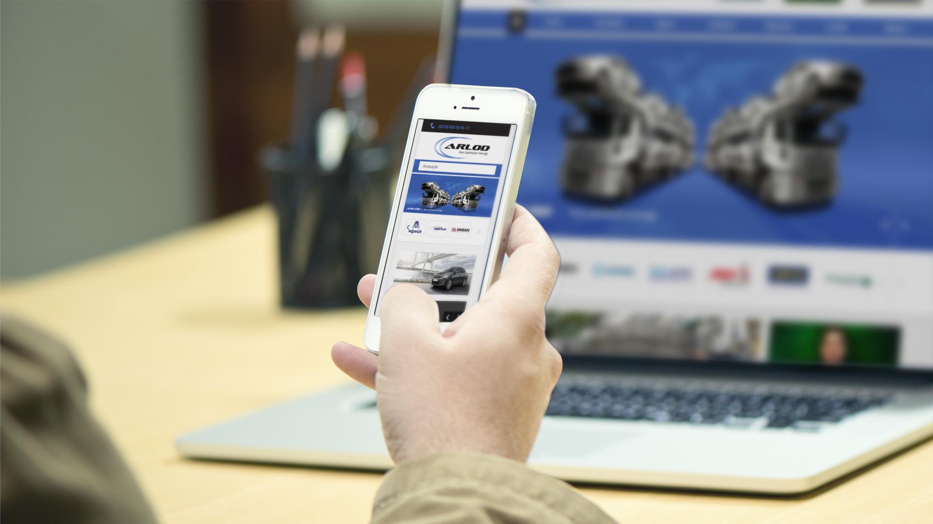Arlod Mobil Uyumlu Web Sitesi Tasarımı 01