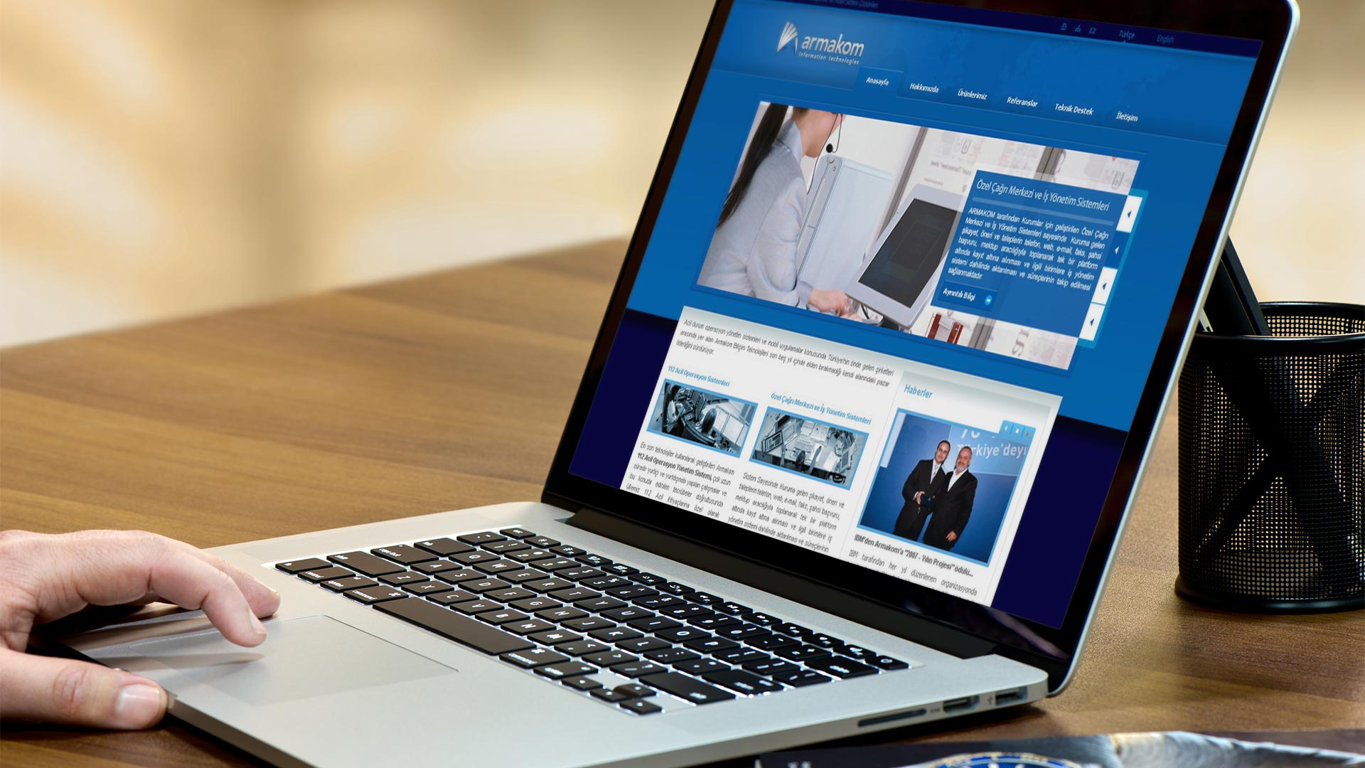 Armakom Dinamik Web Sitesi Tasarımı 01