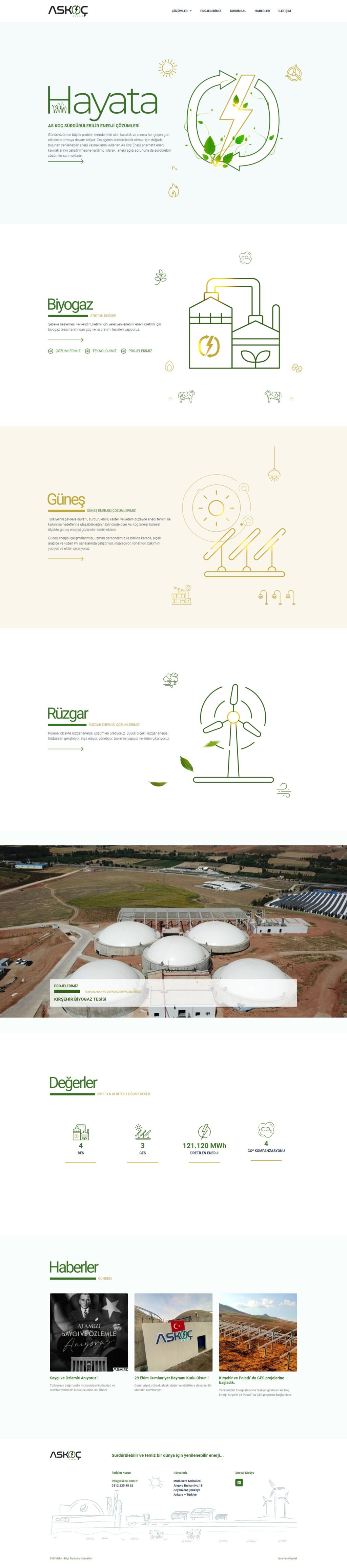 Askoç Enerji Web Sitesi Tasarımı 07
