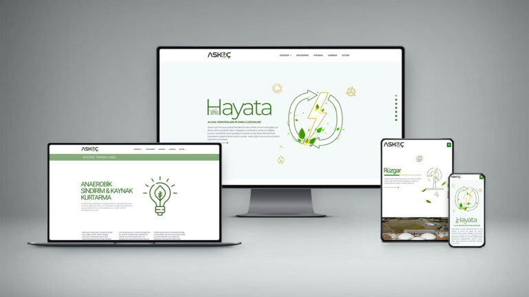 Askoç Enerji Web Sitesi Tasarımı Features Image