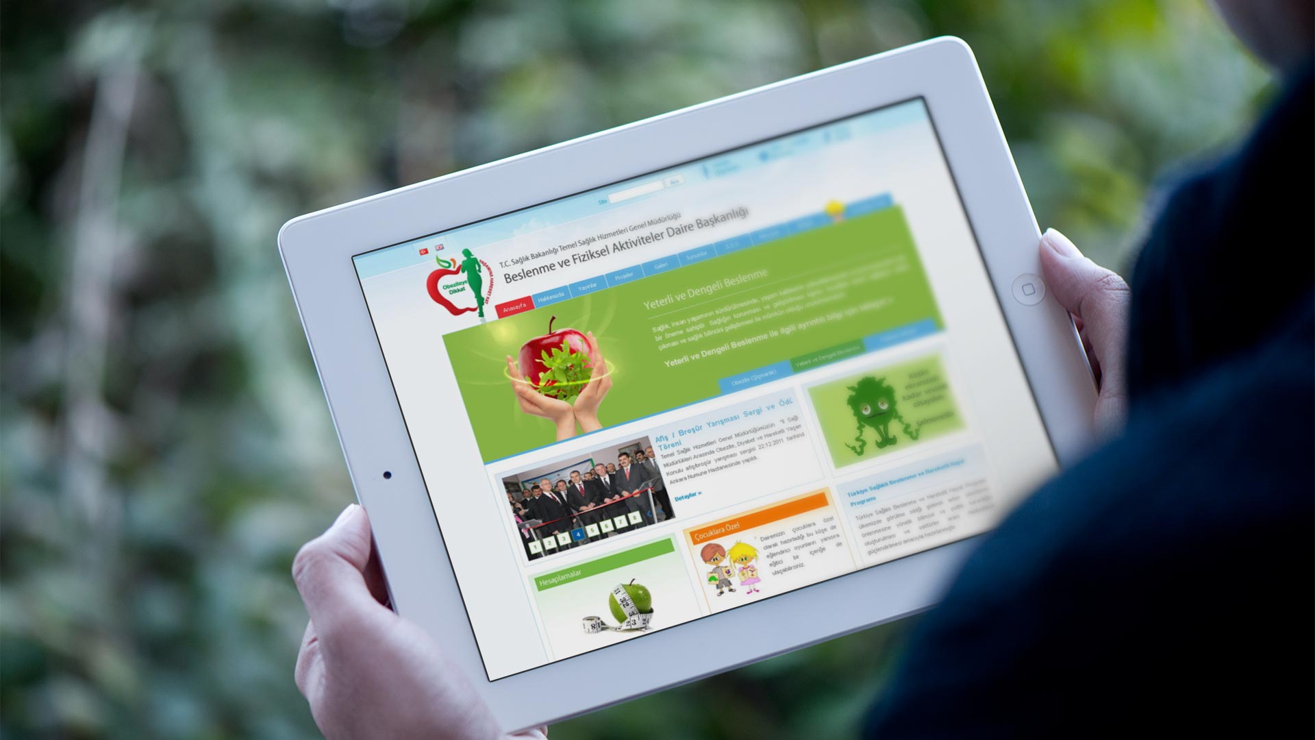 Obezite ve Diyabet Kurumsal Web Sitesi Tasarımı 02