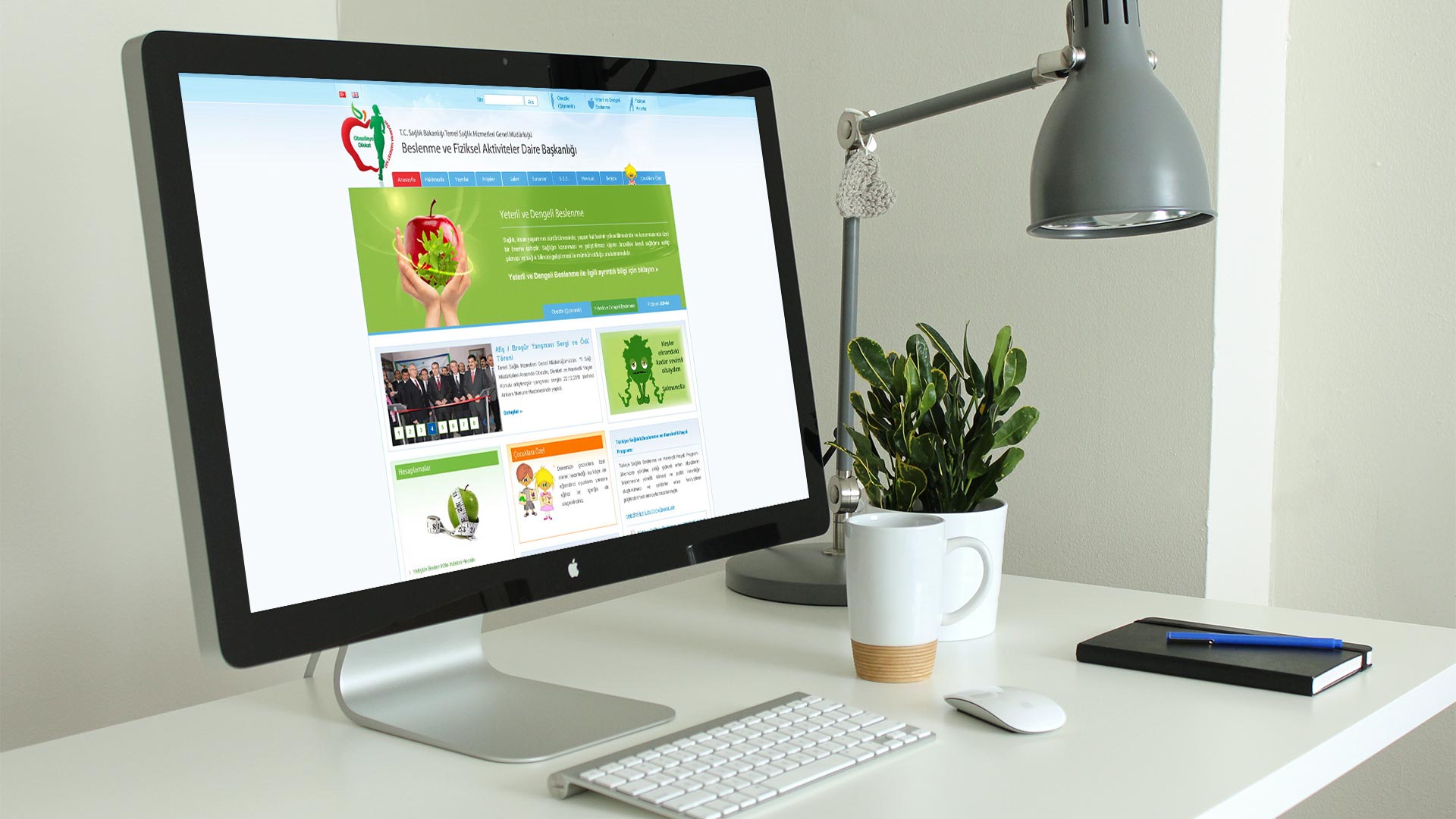 Obezite ve Diyabet Kurumsal Web Sitesi Tasarımı 03