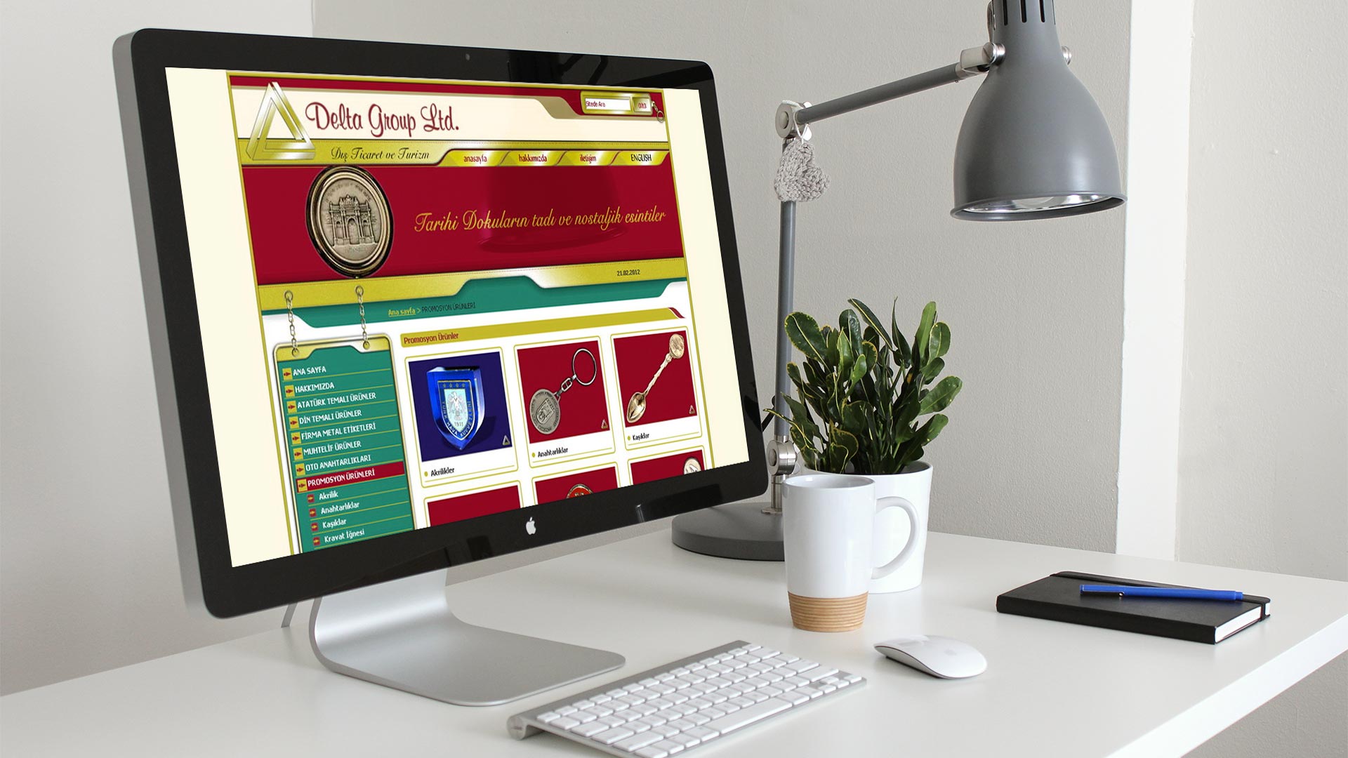 Delta Promosyon Ürünleri Web Sitesi Tasarımı 03