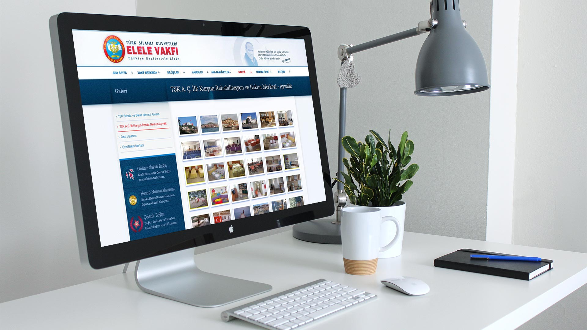 Elele Vakfı Web Sitesi Tasarımı 03