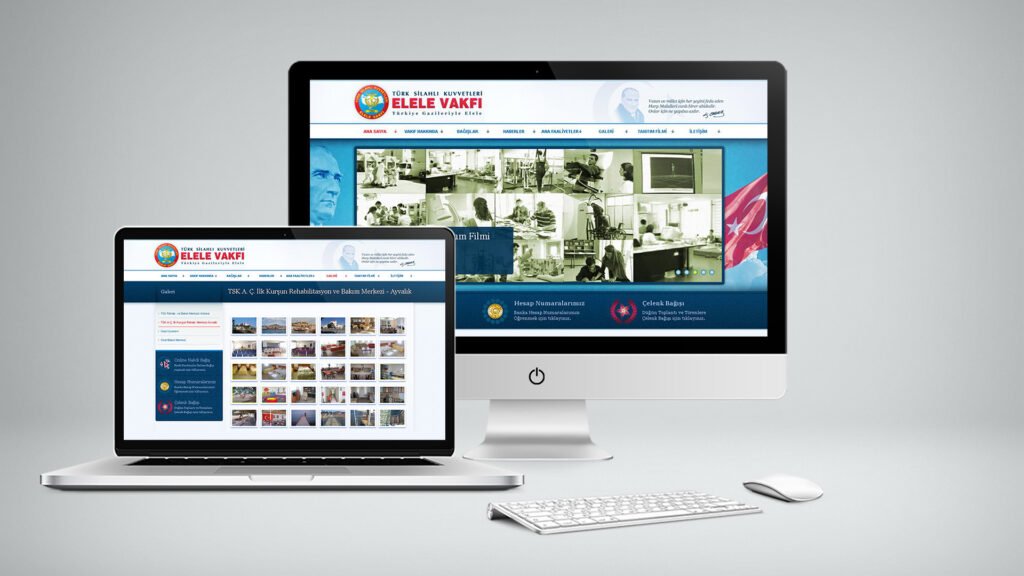 Elele Vakfı Web Sitesi Tasarımı Features