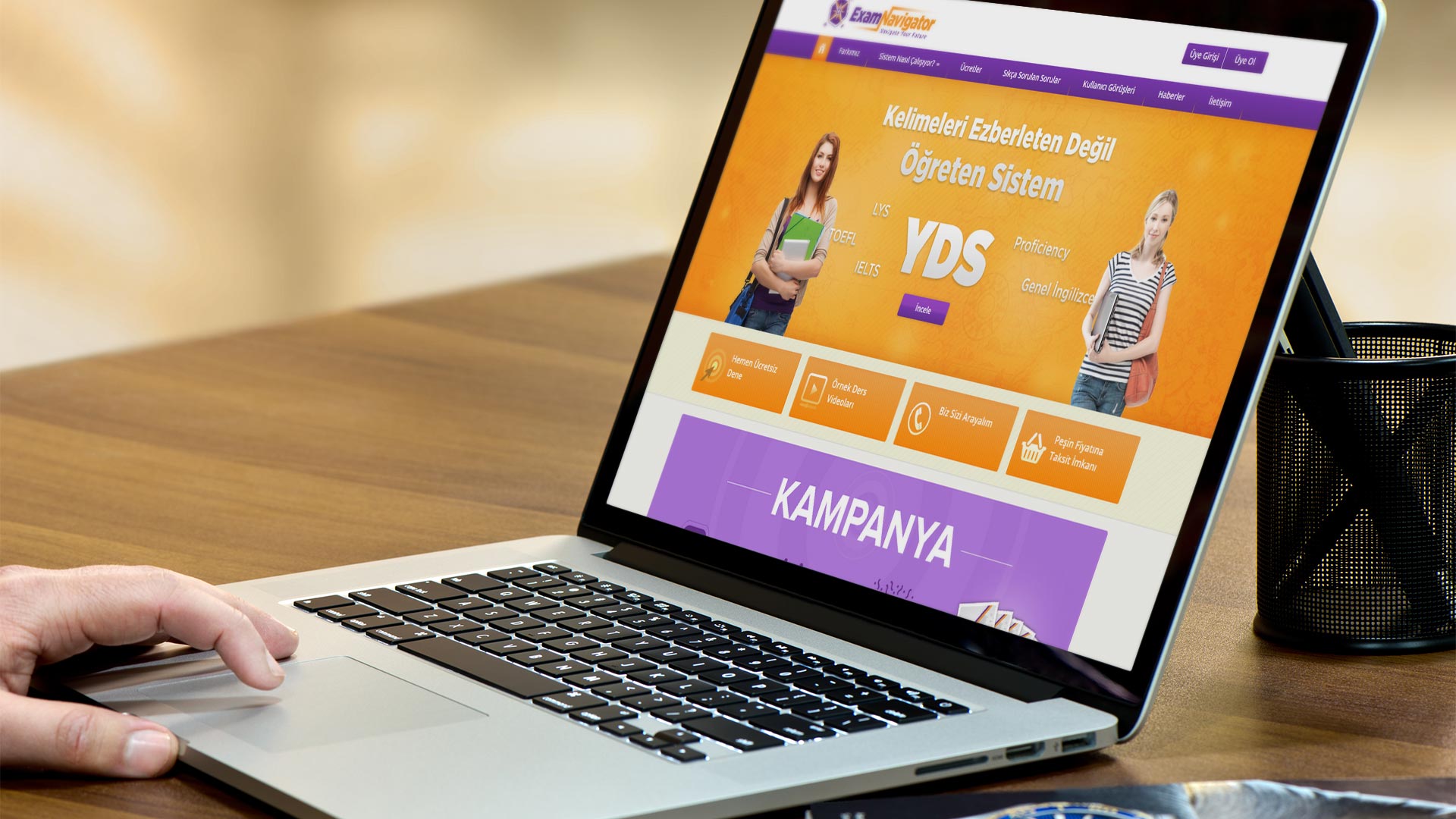 Examnavigator Responsive Web Sitesi Tasarımı 02