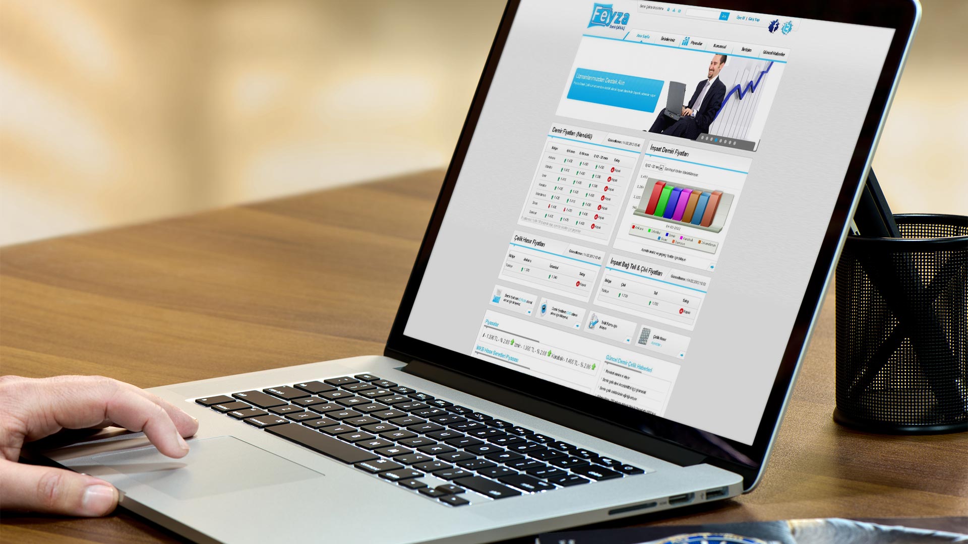 Feyza Demir Çelik Web Sitesi Tasarımı 01