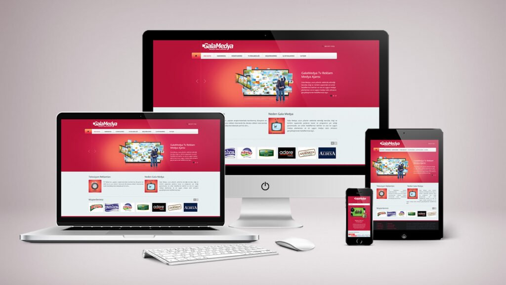 Gala Medya Responsive Web Tasarımı Features