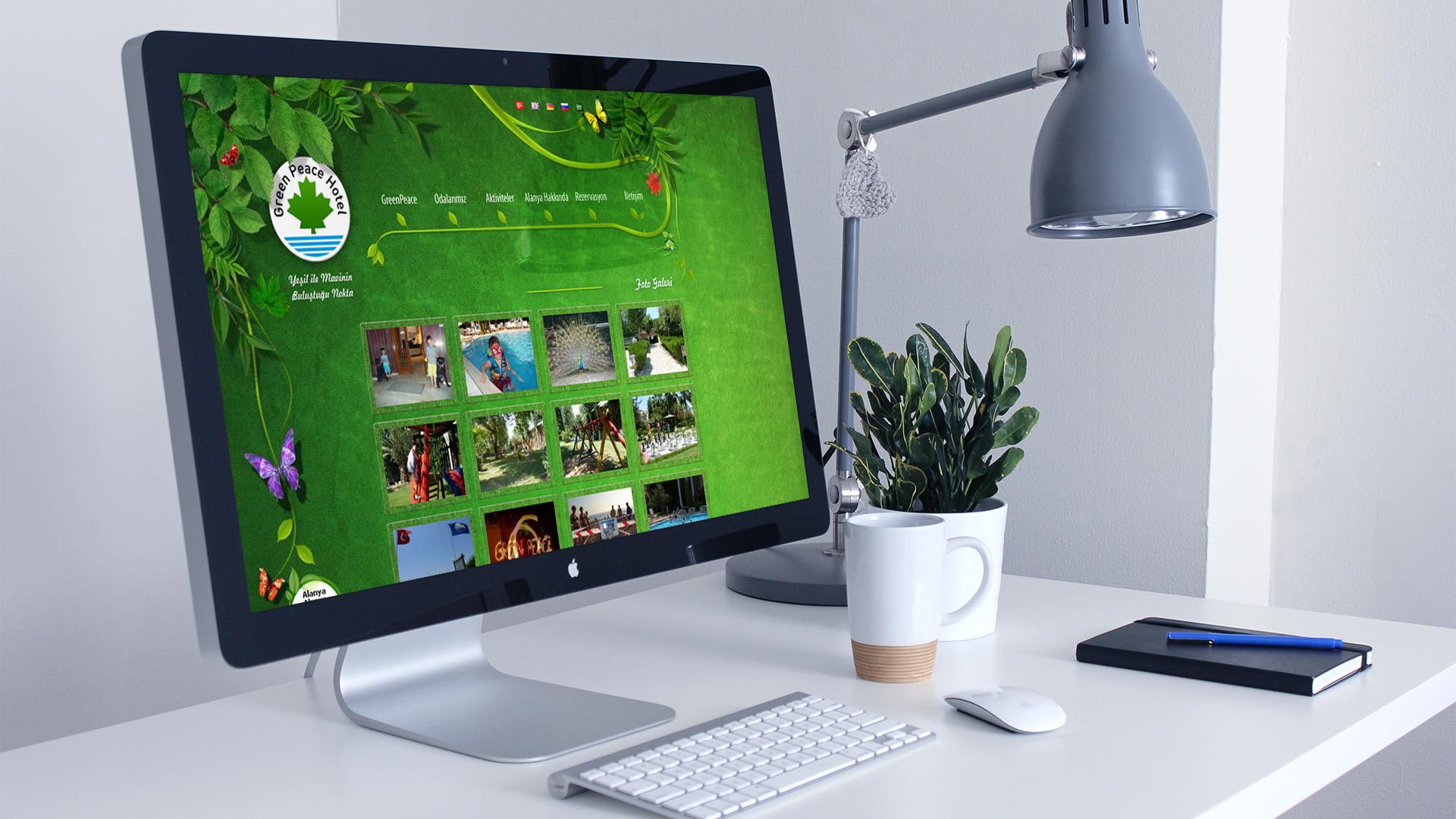 Green Peace Hotel Web Sitesi Tasarımı 03