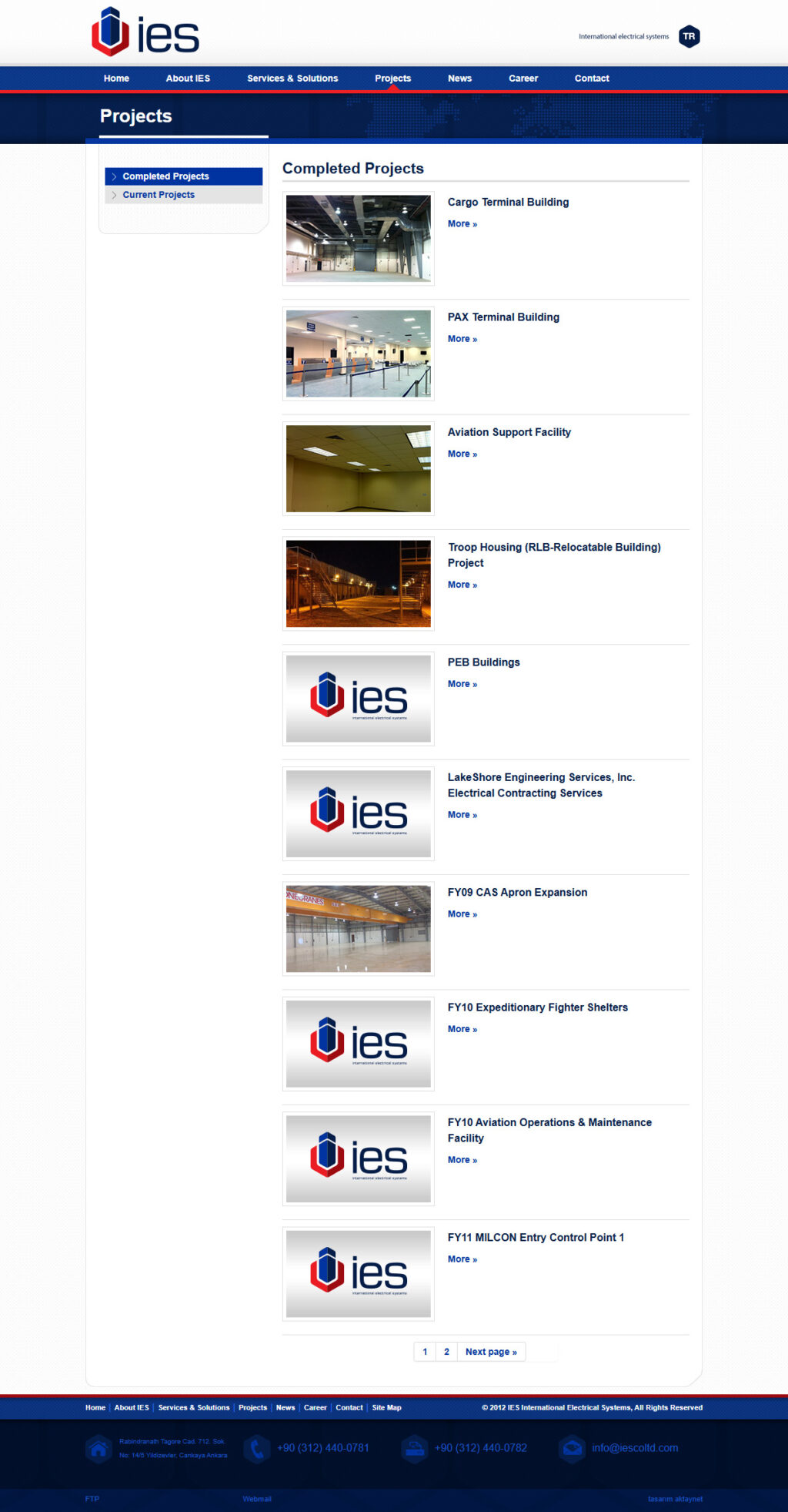IES Responsive Web Sitesi Tasarımı 06