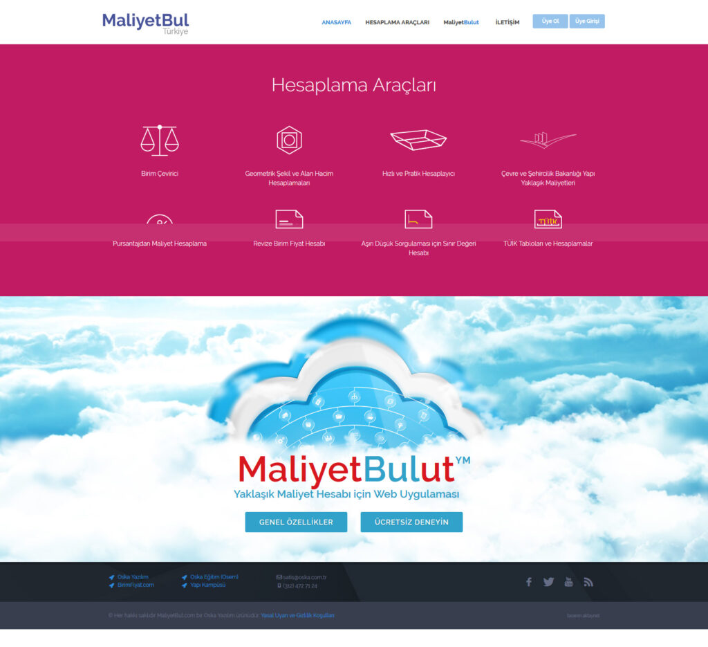 Maliyetbul Web Sitesi Tasarımı 11