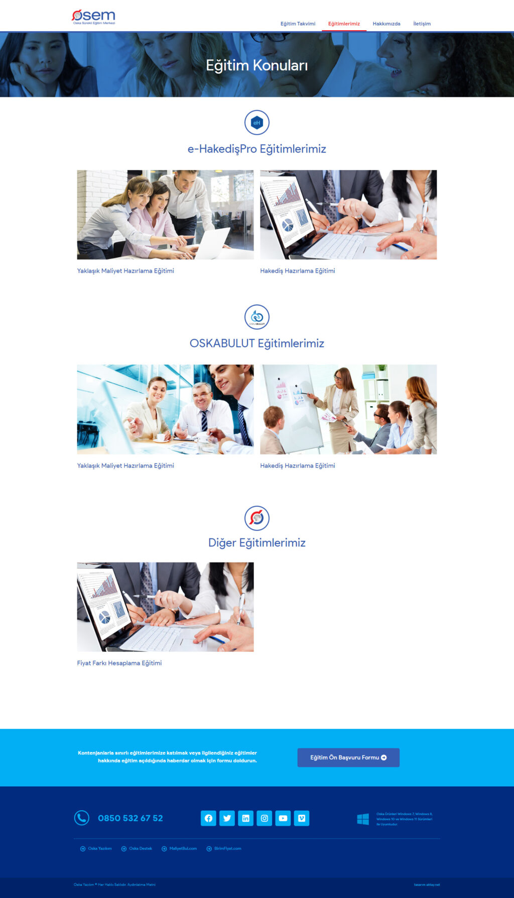 OSEM Web Sayfası Tasarımı 08