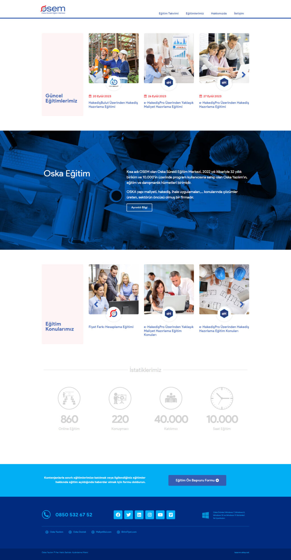 OSEM Web Sayfası Tasarımı 11
