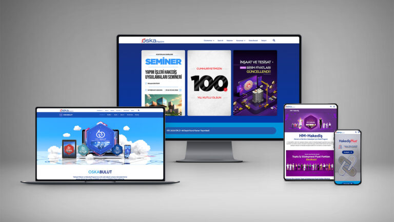 Oska Yazılım Profesyonel Web Sitesi Tasarımı Features Image