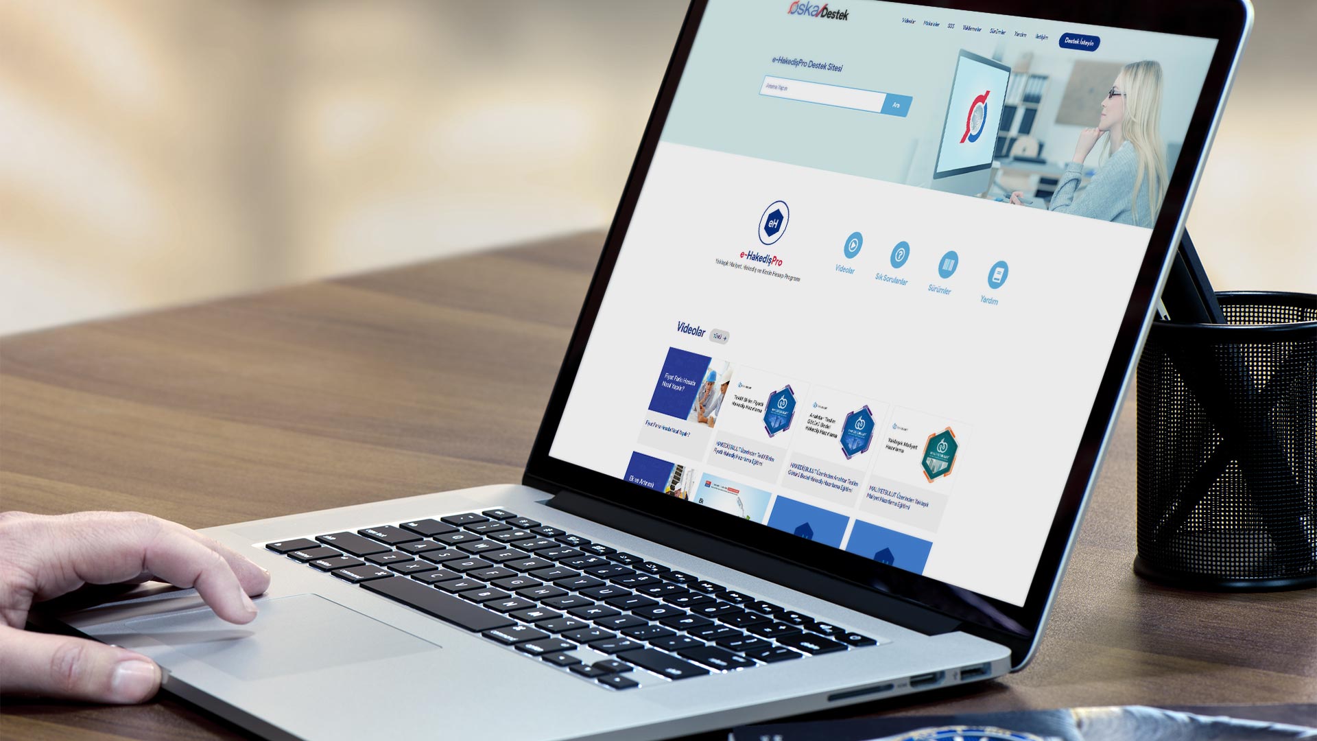Oska Destek Web Sitesi Tasarımı 02