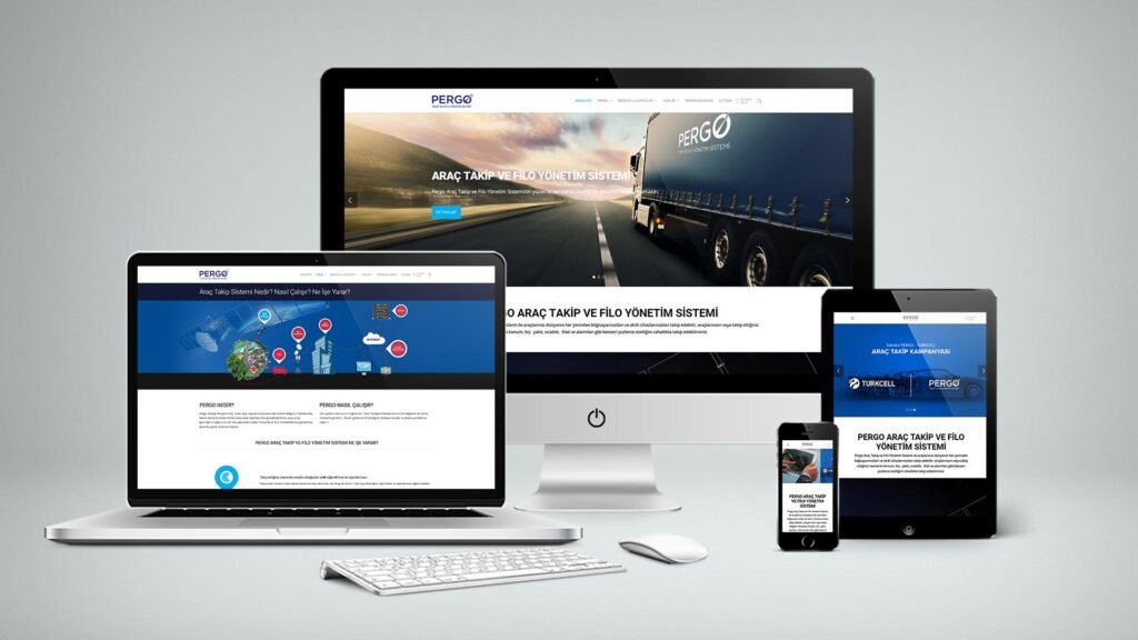 Pergo Araç Takip Web Sitesi Tasarımı Features