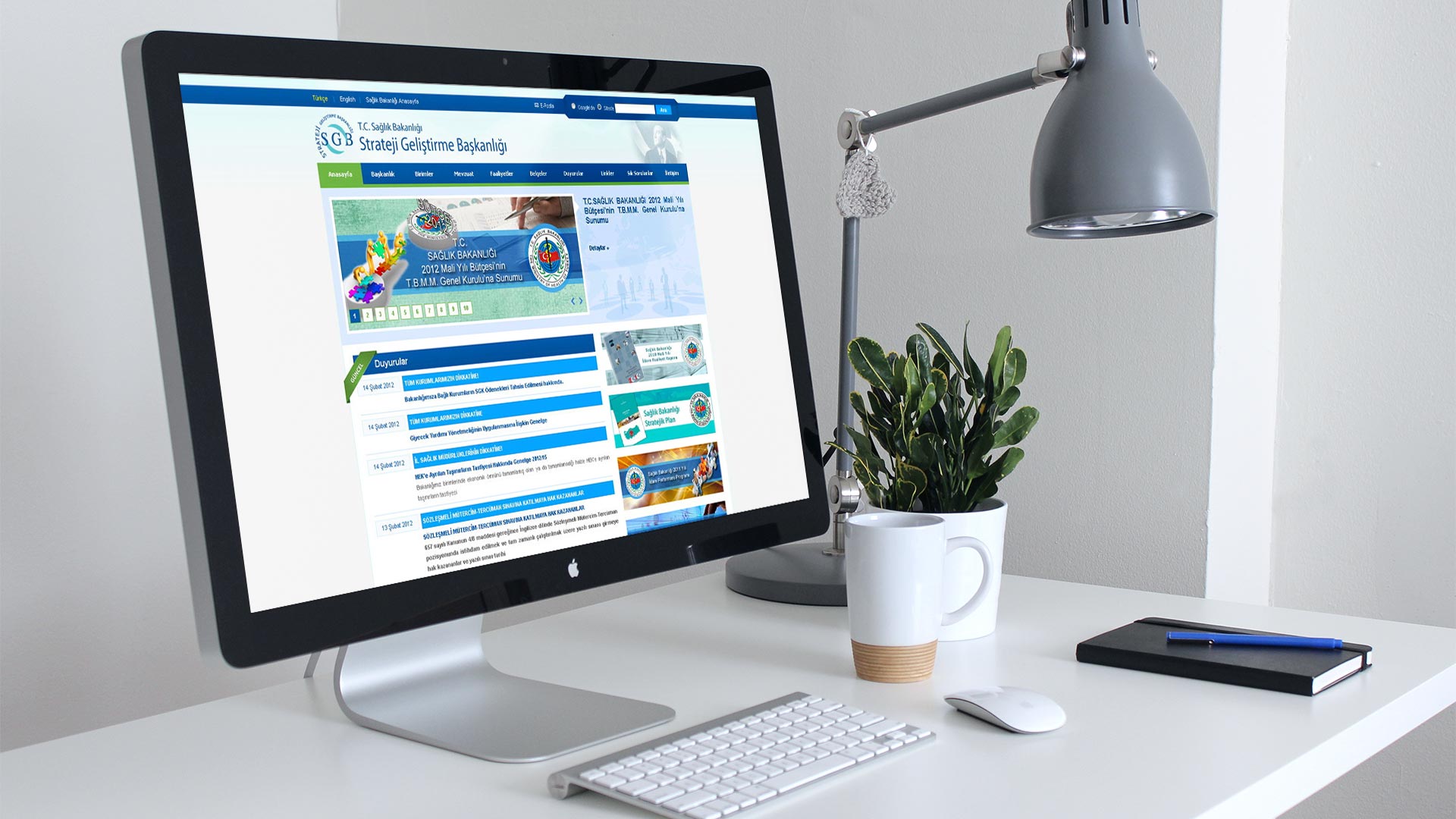T.C. S.B. Strateji Geliştirme Başkanlığı Web Sitesi Tasarımı 03