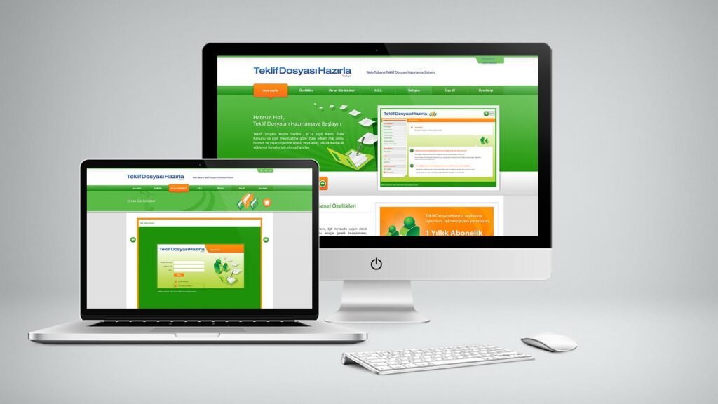 Teklif Dosyası Hazırla Web Uygulaması Arayüz Tasarımı Features
