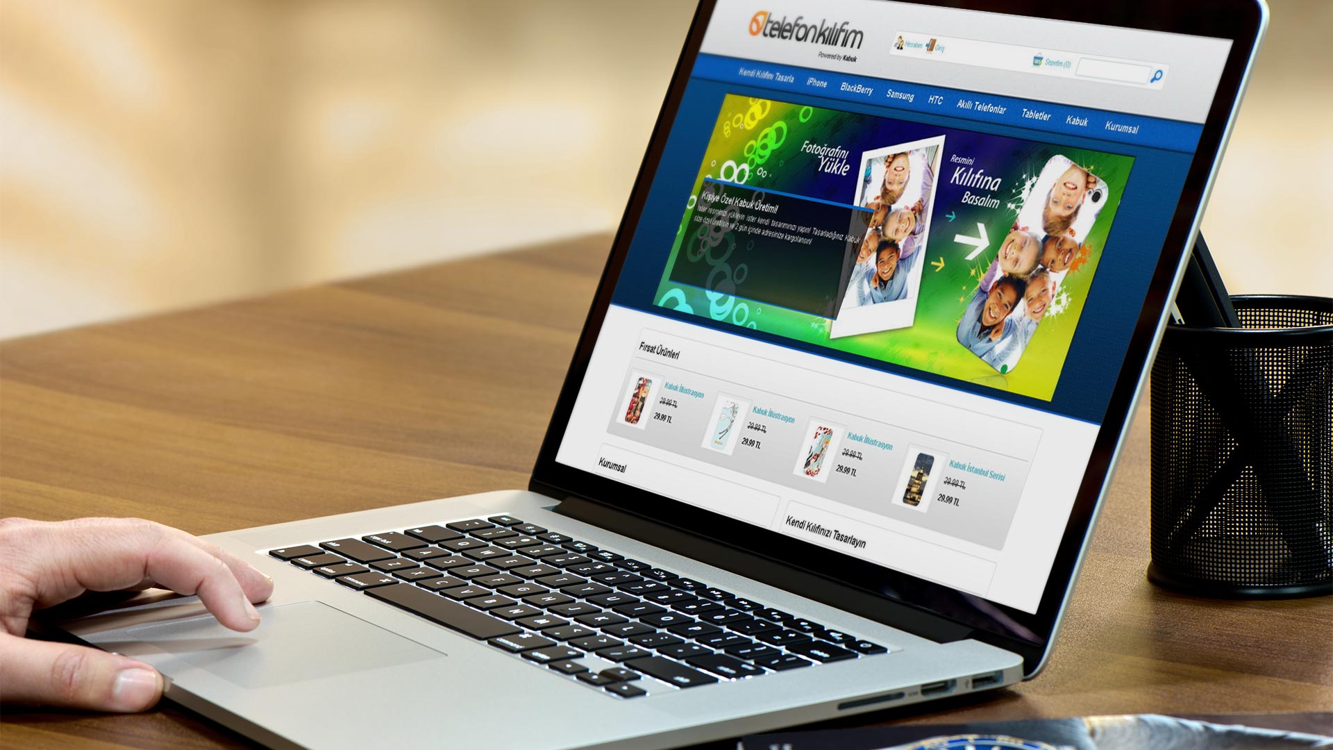 Telefon Kılıfım e-ticaret Web Sitesi Tasarımı 01