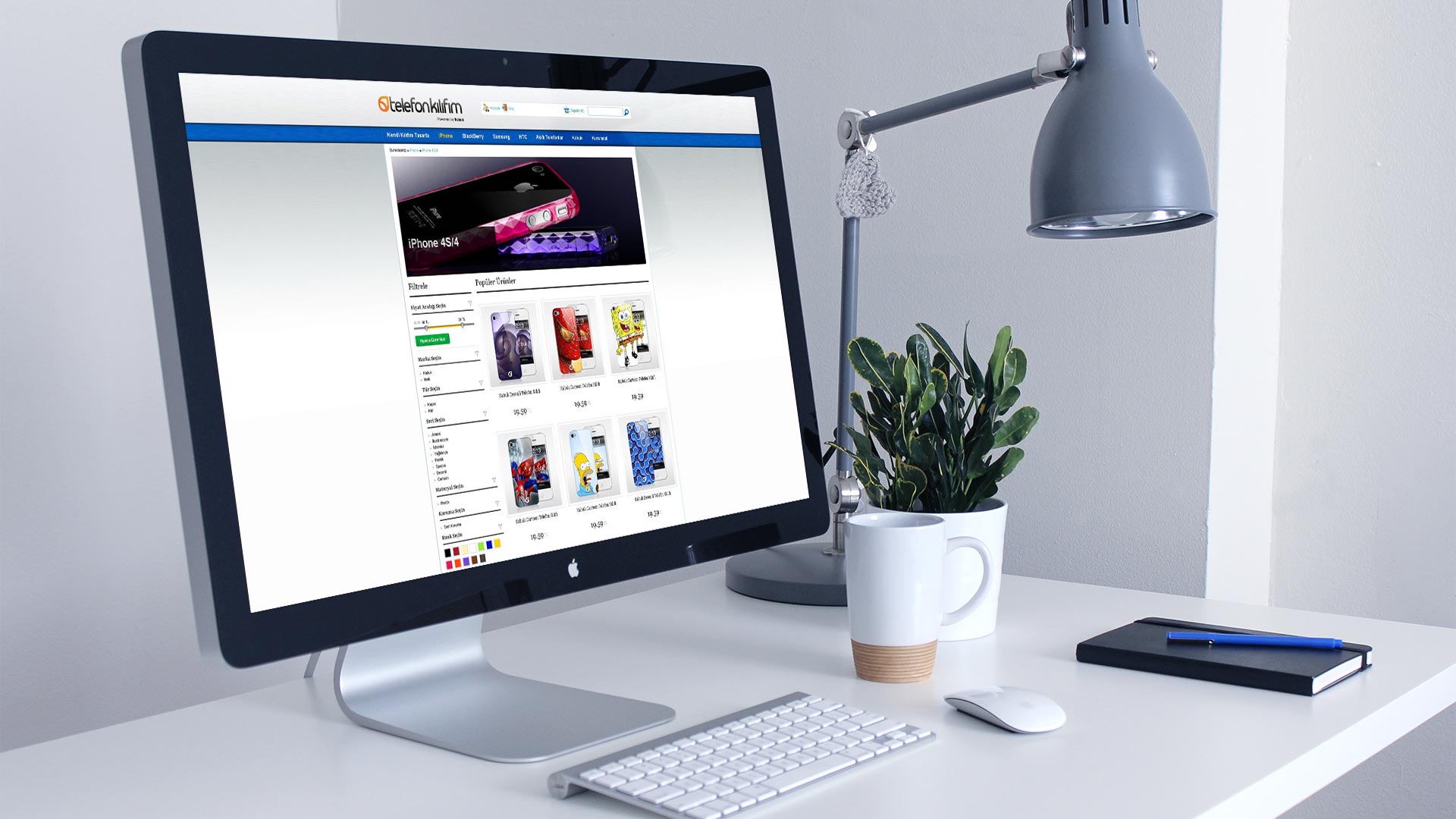Telefon Kılıfım e-ticaret Web Sitesi Tasarımı 03