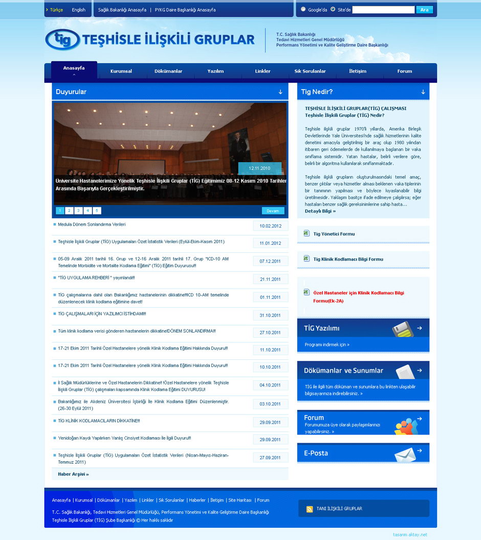 TİG Web Sitesi Tasarımı 04