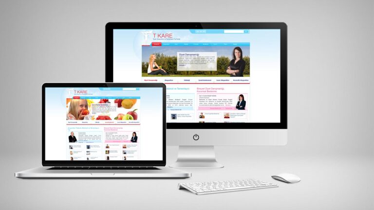 TKare Diyetisyen Web Sitesi Tasarımı Feature Image