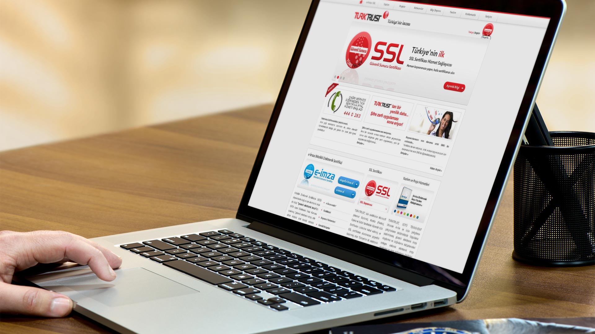 Türktrust Web Sitesi Tasarımı 01