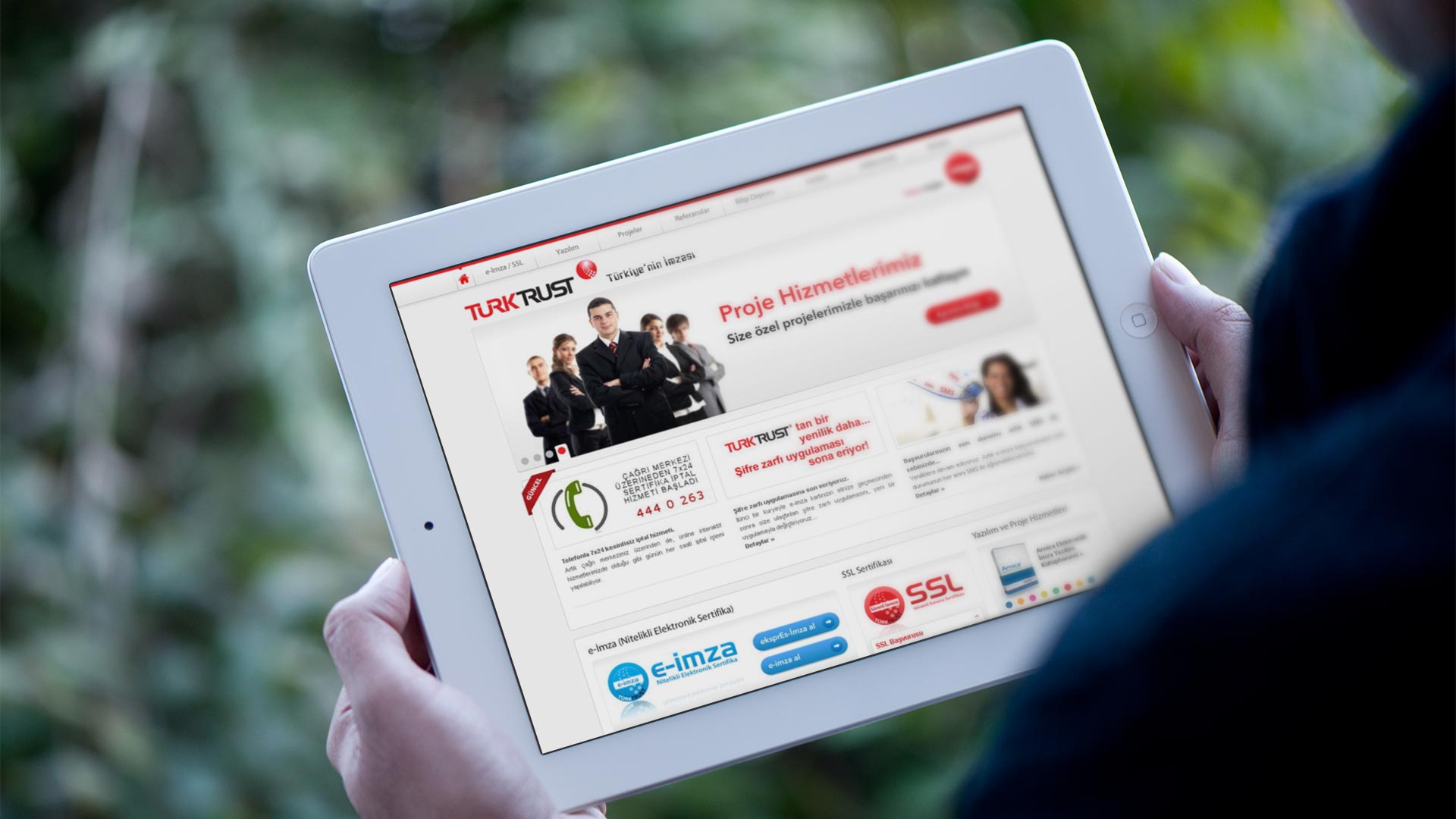 Türktrust Web Sitesi Tasarımı 02