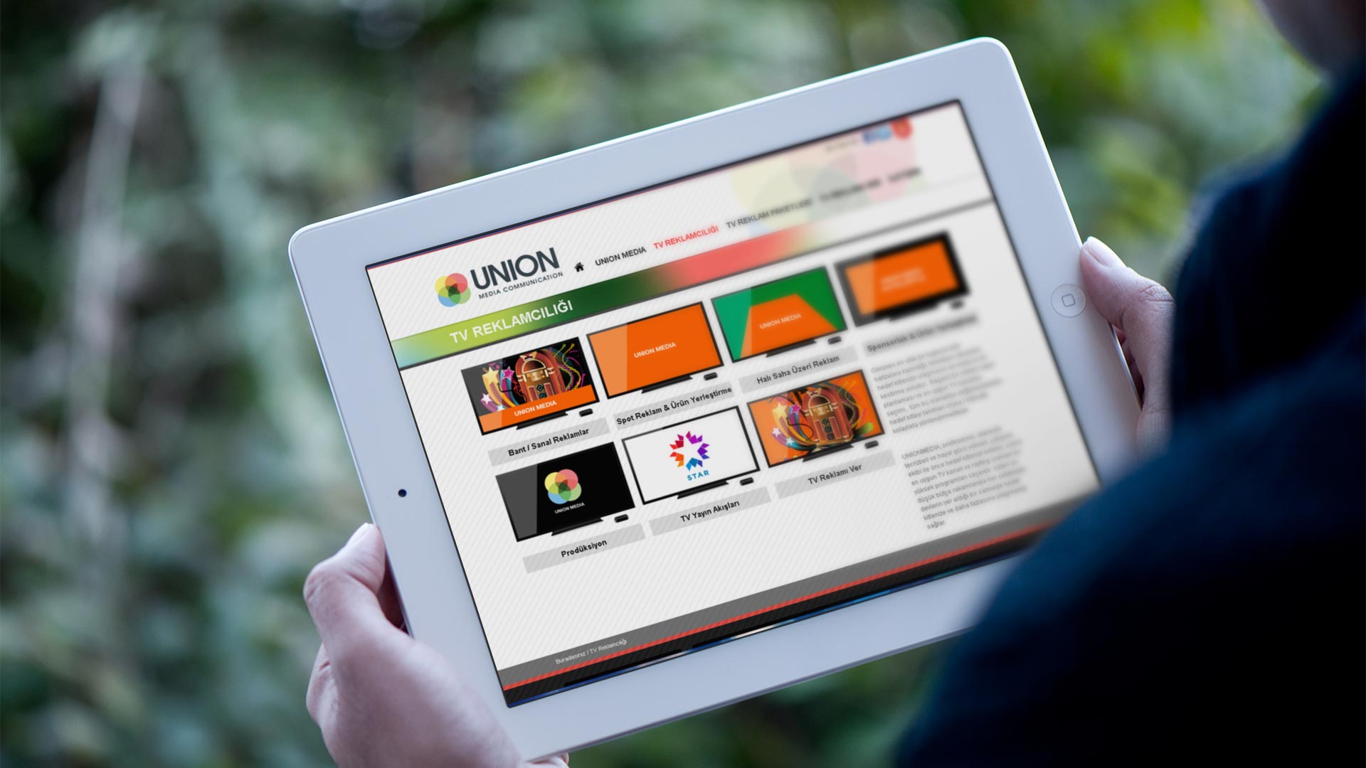 Union Media Web Sitesi Tasarımı 02
