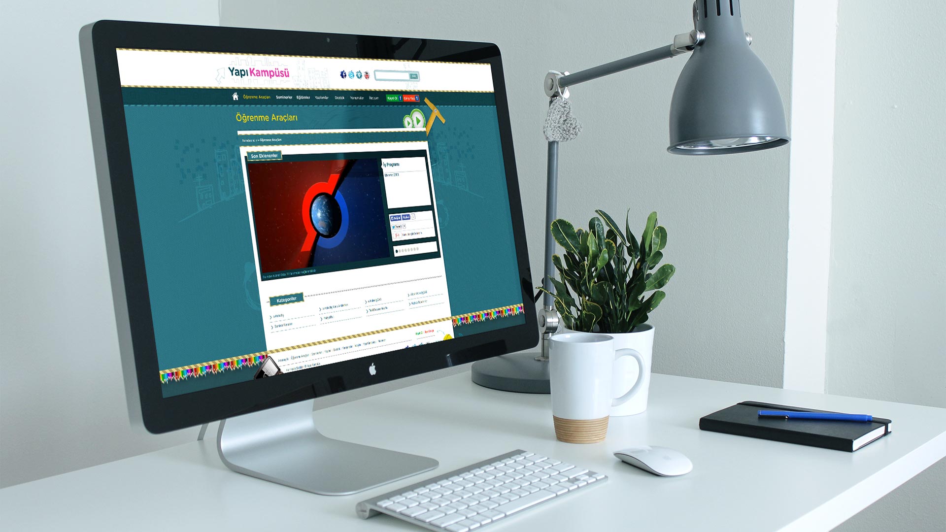 Yapı Kampusu Web Sitesi Tasarımı 03